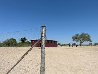 Fence around the kindergarten grounds